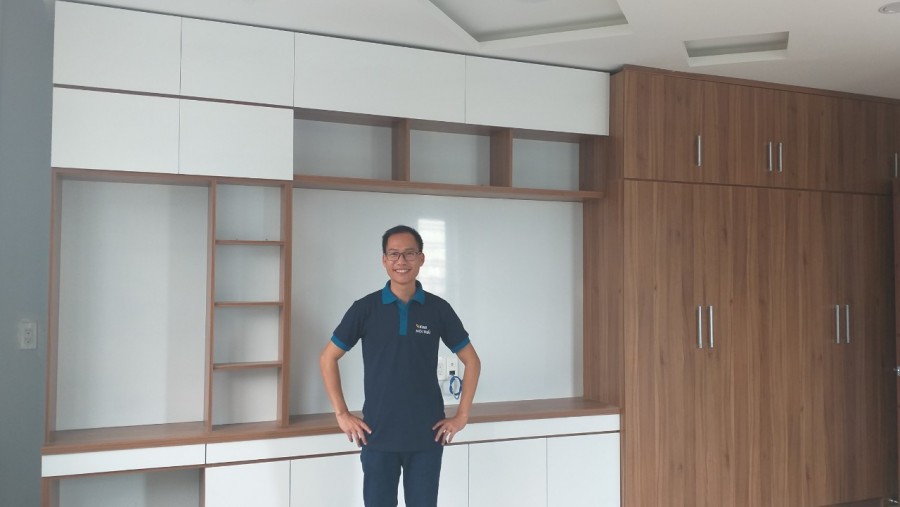 Chụp hình tại công trình