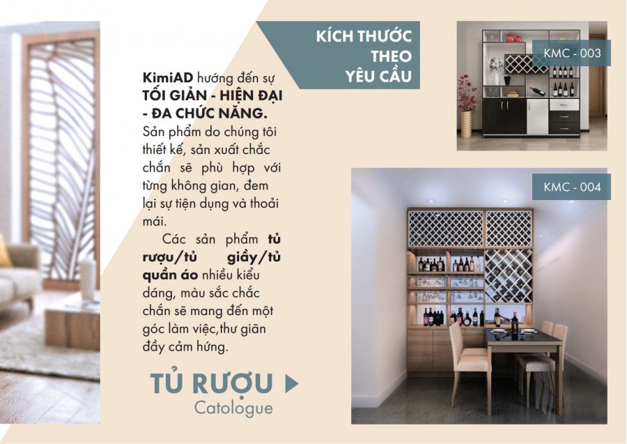 Tủ rượu hiện đại P03
