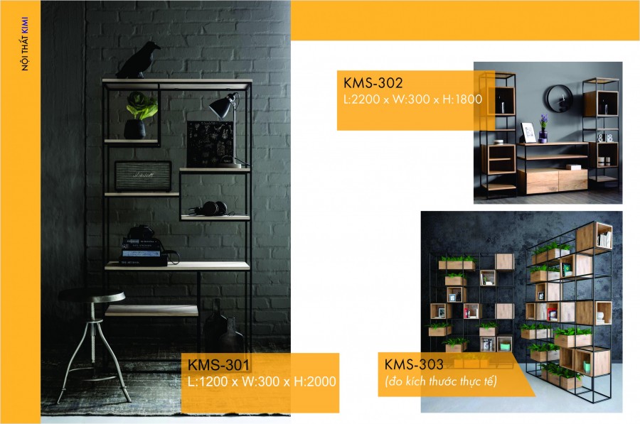 Kệ sách, kệ trang trí P11